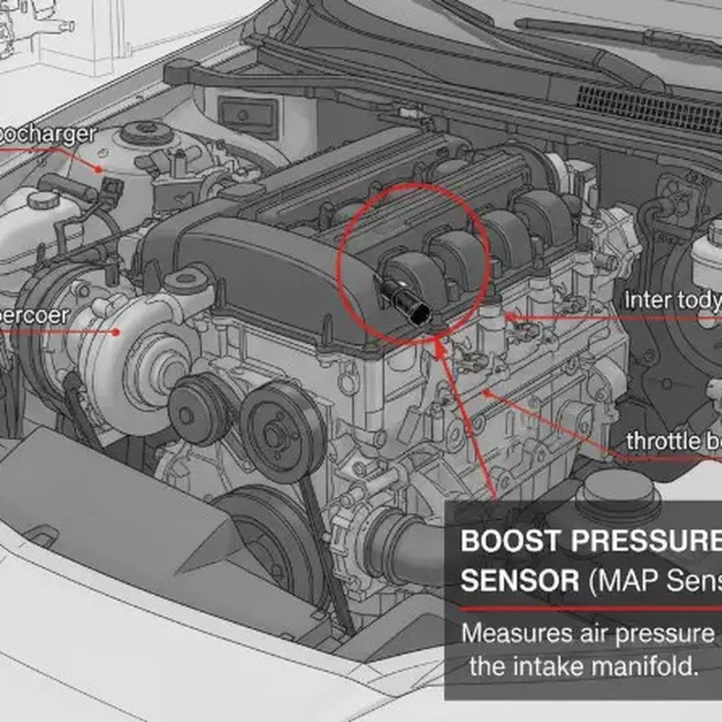 Boost Pressure Sensor in Uprated