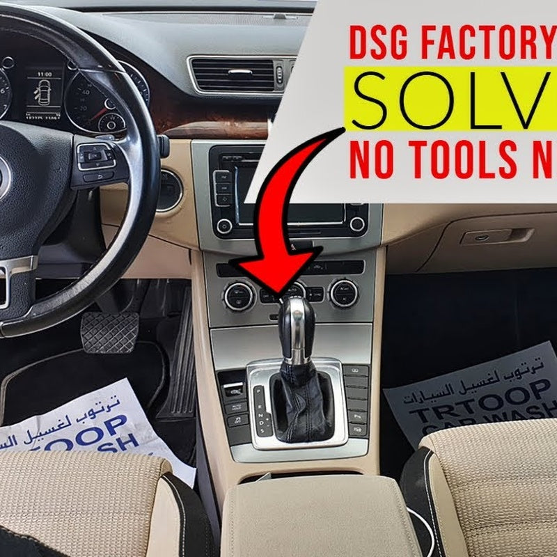 DSG Service with an Adaptation Reset and Relearn in Genuine Boxed