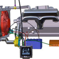 Electric Water Pump for a Turbo Circuit in Uprated