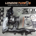 Remanufactured Turbocharger with Fitting in Genuine Boxed