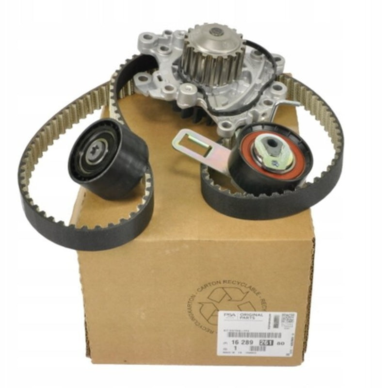 Timing Belt Kit with a Water Pump and Thermostat Housing in Genuine Boxed