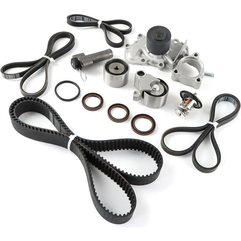 Timing Belt Kit with a Water Pump and Thermostat Housing in OE Supplier